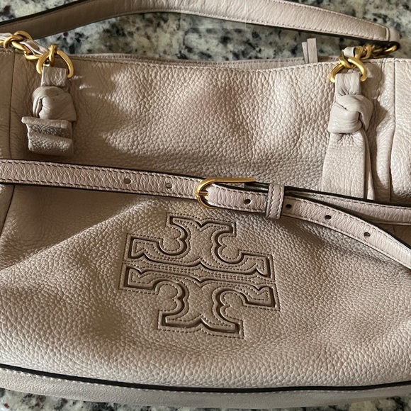 Tory Burch pebbled  Leather Bag - Picture 8 of 10